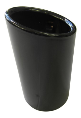 Premium endrohr schwarz - endrohr,