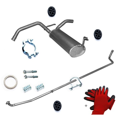 Auspuff anbausatz citroen c1 - auspuff, +anbausatz